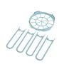 Vertical stand for plates / bowls - blue