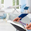 Vileda Total Reflect Ironing board top cover Blue,Grey,White