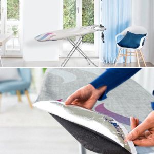 Vileda Total Reflect Ironing board top cover Blue,Grey,White