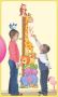 Wall decoration / Height measure - Safari