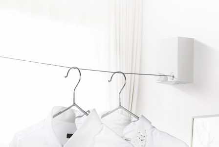 Wall Laundry dryer clothes