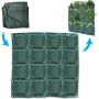 Wall planting bag - 16 pockets in 4 rows