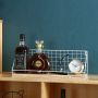 Wall shelf, 29.5 cm, white, type II