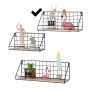  Wall shelf 34 cm - black