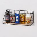 Wall shelf 34 cm - black