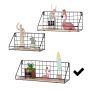 Wall shelf 45 cm - black