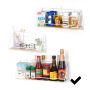 Wall shelf 45 cm - white