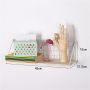 Wall shelf 45 cm - white