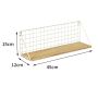 Wall shelf 45 cm - white, type II