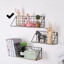 Wall shelf 45 x 12 cm - black