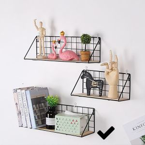 Wall shelf 45 x 13.5 cm - black