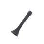 Wall stop for the door - black