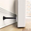 Wall stop for the door - black