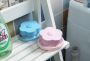 Washing machine hair removal / collection net - blue
