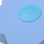 Washing machine hair removal / collection net - blue