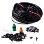 Water curtain plant irrigation set - 20 m 20 nozzles with double outlets