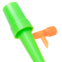 Watering pot pot - 3 pcs green + 2 pcs orange 