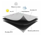Waterproof garden grill cover, size XL 170*61*117 cm