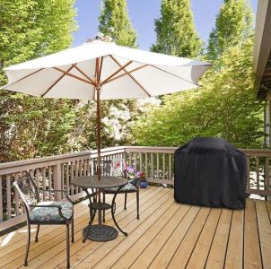 Waterproof garden grill cover, size XL 170*61*117 cm