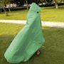 Waterproof picnic blanket with raincoat - green