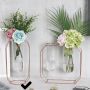 Wazon hydroponiczny, skandynawski - Rose Gold, wys. 24 cm