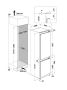 Whirlpool ART 6510 SF1 built-in fridge-freezer 273 l