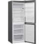 Whirlpool W5 711E OX 1 fridge-freezer Freestanding Grey 308 L