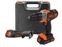 Wiertarko-wkrętarka akumulatorowa Black&Decker MT218KB-QW