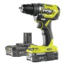 Wiertarko-wkrętarka akumulatorowa RYOBI R18DD5-220S 5133003733