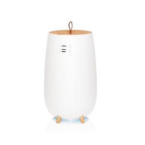 Wilfa HU-230W humidifier Ultrasonic 2.3 L White, Wood