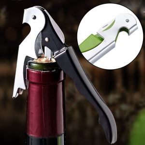 Wine opener / corkscrew - green