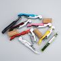Wine opener / corkscrew - red