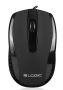Wired optical mouse LOGIC LM-31 black
