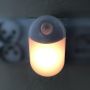 Wireless LED lamp with motion and twilight sensor - for a child's room