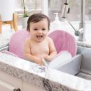 Wkładka do kąpieli dla niemowląt Blooming Bath - różowy kwiat lotosu