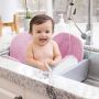 Wkładka do kąpieli dla niemowląt Blooming Bath - różowy kwiat lotosu