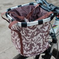 Wodoodporny kosz rowerowy - oryginalny wzór