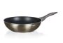 WOK pan 28x7,8cm METALLIC PLATINUM