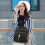 Women's mini backpack - black