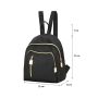 Women's mini backpack - black