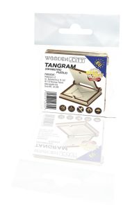 Wooden 3D Puzzle - Geometric Puzzle