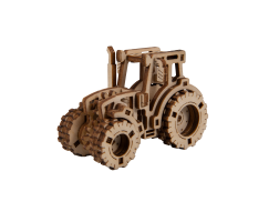 Wooden 3D Puzzle - Model Traktor 1 (Tractor Fendt 210)