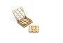Wooden 3D Puzzle - Tic-Tac-Toe Game No. 2
