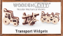 Wooden 3D Puzzle - Transport gadgets