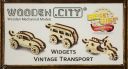 Wooden 3D Puzzle - Vintage Cars and Motorbike