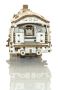 Wooden 3D Puzzle - Woden Express train with rails