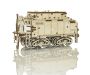 Wooden 3D Puzzle - Woden Express train with rails + Tender
