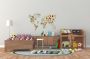 Wooden Animal World Map 3D, size XL