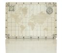 Wooden World Map Model (dotted series)