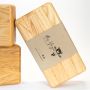 Wooden Yoga Cube Teddy Miś Yoga